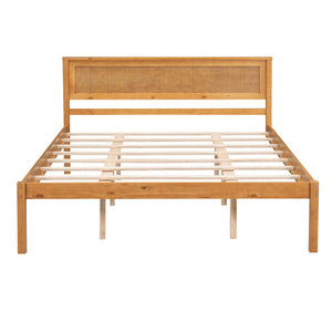 Platform Bed Frame With Headboard