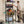 Fishing Rod Storage Rack With Pegboard, Rolling Tackle Organizer Cart - Black
