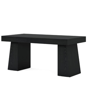 Executive Desk, Workstation With Double Trapezoid Base