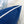 Liz Mermaid Pillow Cover With Matching Back And Hidden Zipper - Indigo
