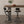 Upholstered S-shaped Barstools Set of 2