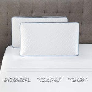 Comfort Care - Hybrid Restful Nights Plush Mattress With 12 Piece Comfort Bedding Pack