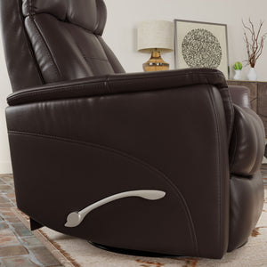 Bentley - Swivel Glider Recliner With Manual Adjustable Headrest & Footrest