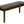 Rectangular Upholstered Hallway Bench - Transitional Design