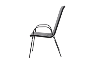 6 Piece Patio Chairs With Breathable Textilene Fabric