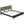 King Bed Frame, Solid Wood Platform with Slats, Modern