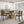 Farmhouse Round Dining Table With Storage Base