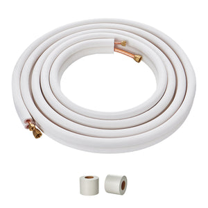 25FT Mini Split Line Set, 3/8" & 5/8" O.D