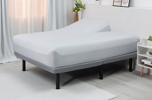 BedGear Dri-Tec Split Head Cal King Mattress Protector, White