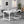 Executive Desk, Large Office Computer Workstation With Thick Frame - White