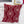 Holiday Throw Pillow With Snowflake Embroidery