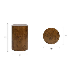 Nebula - Accent Pillar Side Table