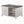 Counter Height Dining Table With Storage Cabinet Base - Dark Gray / Off White / Off White / Gray