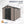 8x10 FT Plastic Outdoor Storage Shed - Lockable Resin Tool Shed