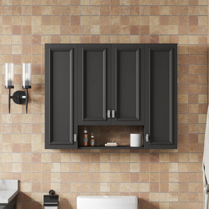Wall Mounted Bathroom Cabinet With 5 Adjustable Shelves
