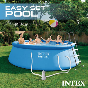 Intex 15' x 48" Easy Set Above Ground Swimming Pool Kit w/ 6 Replacement Filters
