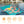 Intex 56841EP Giant Inflatable Floating Water Pool Lake Mat Platform Pad, Teal