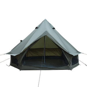 Oxford Bell Tent 13.1FT with Stove Jack for Family Camping