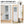 Tall Bathroom Storage Cabinet With Glass Doors, Free-Standing, Two Drawers, And Adjustable Shelves, Board, Painted Perfect For Displaying Your Favorite Items