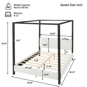 Modern Canopy Bed