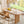 Modern Extendable Dining Table with Removable Extension Leaves