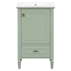 Retro Bathroom Vanity With Sink