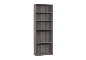 6-Tier Transitional Bookshelf for Office