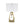 Geode-Inspired Gold Aluminum Table Lamp