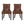 Cheney Contemporary Dining Chair Tufted Upholstery (Set of 2)