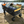 Big Large Capacity Folding Wagon Cart with Extender (Black + Orange)