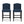 Vienna Fabric Tufted Counter Stool With Nailhead Accents (Set of 2)