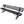 6' Outdoor Steel Bench With Backrest