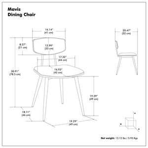 Mavis - Upholstered Dining Chair (Set of 2)