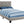Transitional Upholstered Bed Frame