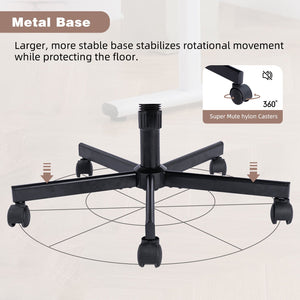 Criss Cross Armrest Office Chair With Wheels