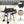 Outsunny 48' Steel Portable Backyard Charcoal BBQ Grill and Offset Smoker Combo
