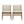 Contemporary Dining Chair Set Upholstered Fabric With Rubberwood Frame