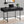 Computer Desk For Home Office, Storage Drawers, Marble Look Contemporary & Modern