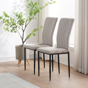 Velvet Dining Chairs For Dining Room (Set of 4)
