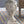 Antique Round Wood Table - Antique White / Gray