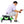 Heavy Duty Mechanic Stool With Tool Storage 300 Lbs Capacity Hdpe - Green