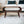 Open Chestnut Coffee Table, Nordic Legs