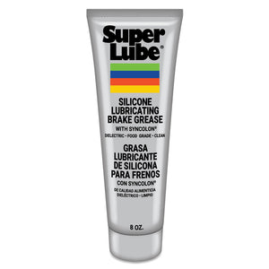 Super Lube Silicone Lubricating Brake Grease w/Syncolon - 8oz Tube