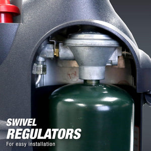 Mr. Heater 4,000 to 18,000 BTU 3 Setting Big Buddy Portable LP Gas Heater Unit