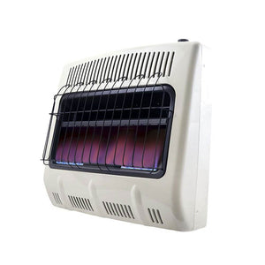 Mr Heater 30000 BTU Vent Free Blue Flame Propane Gas Wall or Floor Indoor Heater