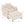 Accent Chair With Ottoman - Beige