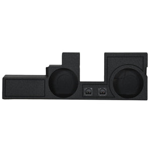 Q Power Dual 12" Ported Sub Enclosure for Ford F-250, F-350 Super Duty 2000-2016