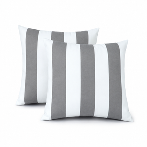 2 Pack Outdoor/Indoor Throw Pillows with Inserts