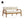 4-Pieces Outdoor Sofa Set with Cushions