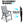 Outdoor Patio Chairs Set of 2 Stackable Portable for Deck, Garden, Camping and Travel